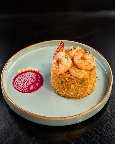 Prawn egg fried rice